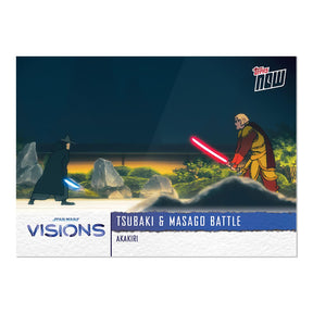 Star Wars Visions 2021 TOPPS NOW 5-Card Pack | Akakiri