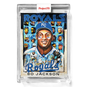 Topps Project70 Card 351 | 1986 Bo Jackson by Andrew Thiele