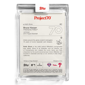 Topps Project 70 Card 461 | 2012 Bryce Harper by Keith Shore