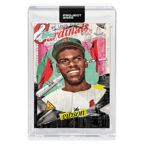 Topps PROJECT 2020 Card 70 - 1959 Bob Gibson by Tyson Beck