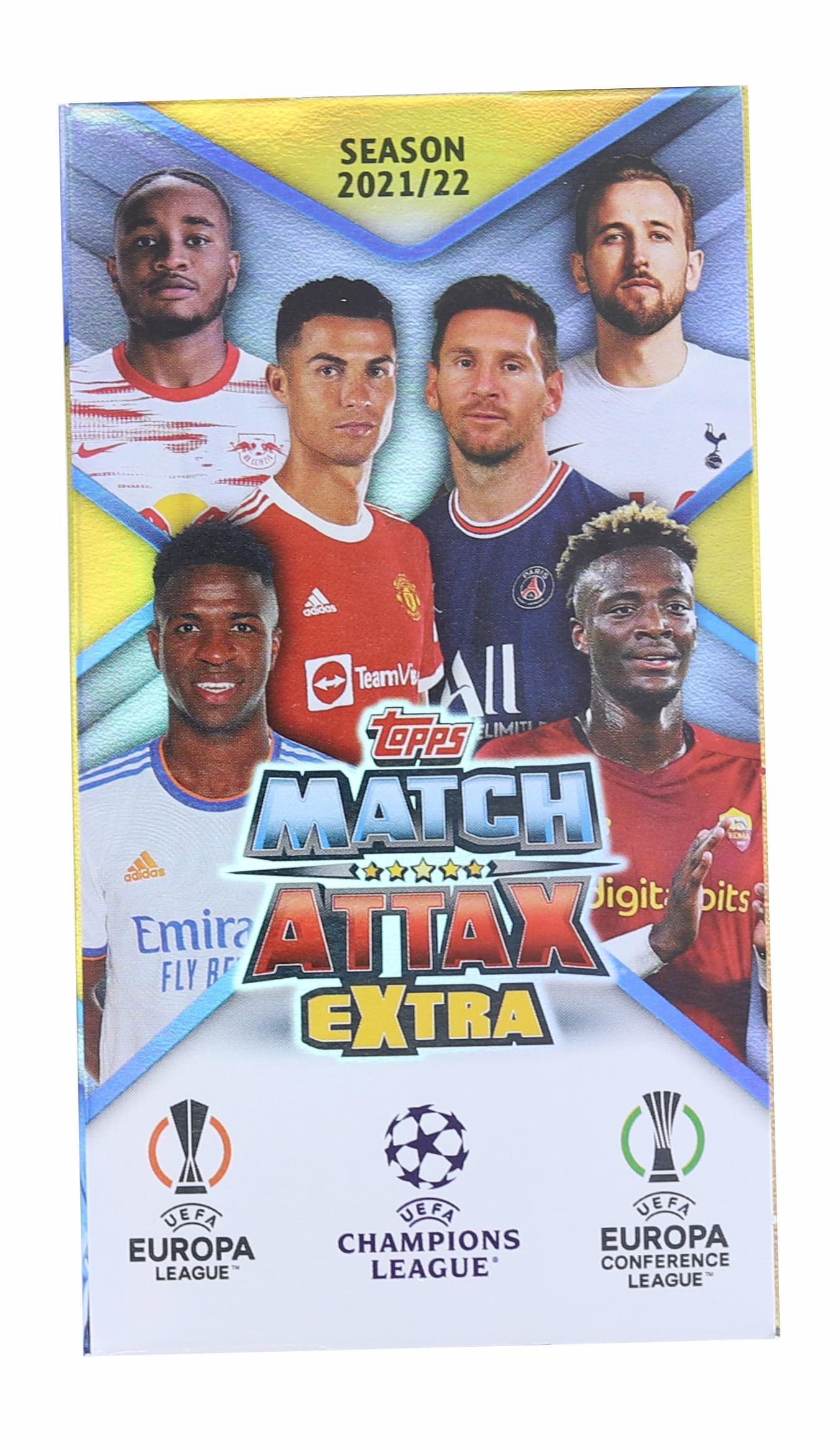 2021/2022 Topps UEFA Champions League Match Attax Extra Box | 24 Packs