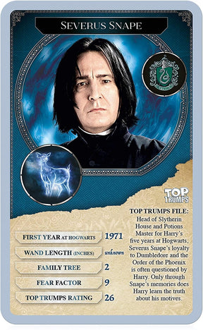 Harry Potter Witches and Wizards Top Trumps Card Game