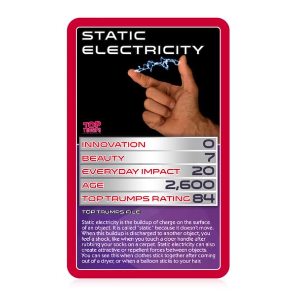 STEM Electricity and Magnetism Top Trumps Card Game