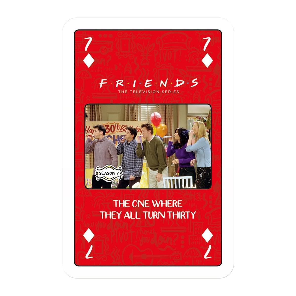 Friends Waddingtons Number 1 Playing Cards