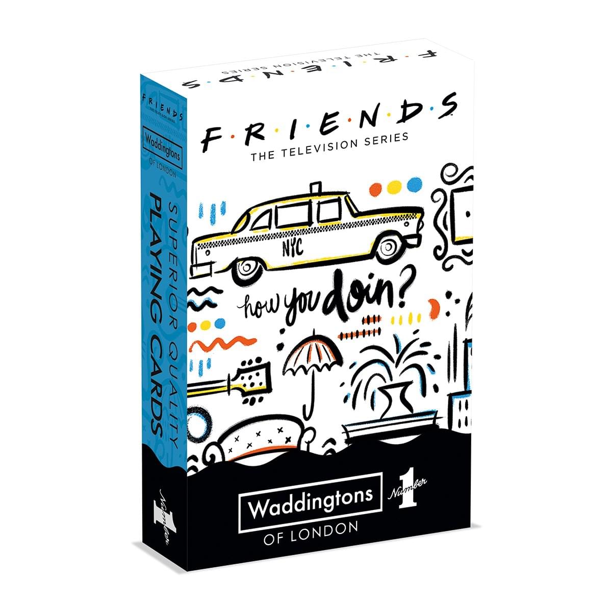 Friends Waddingtons Number 1 Playing Cards