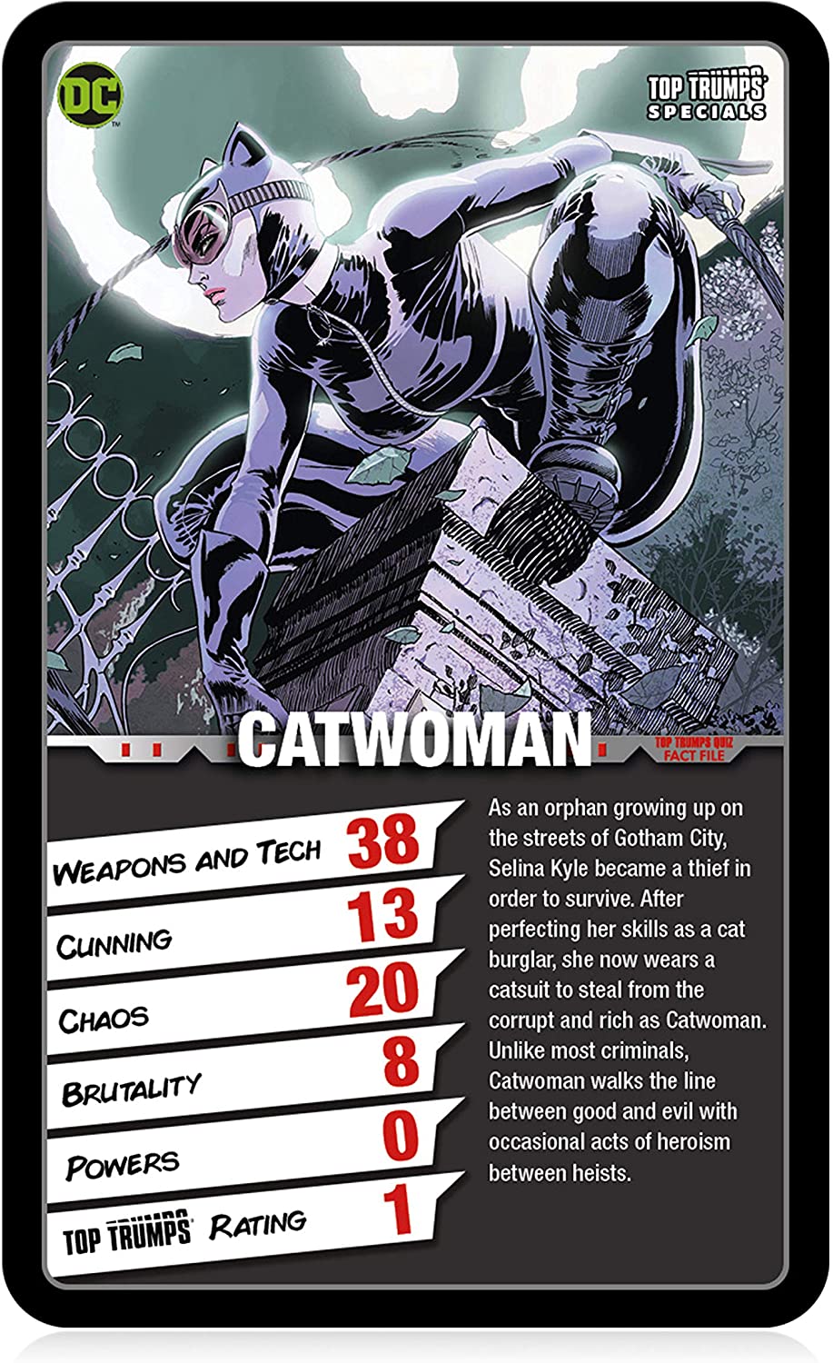 DC Comics Super-Villains Top Trumps Card Game