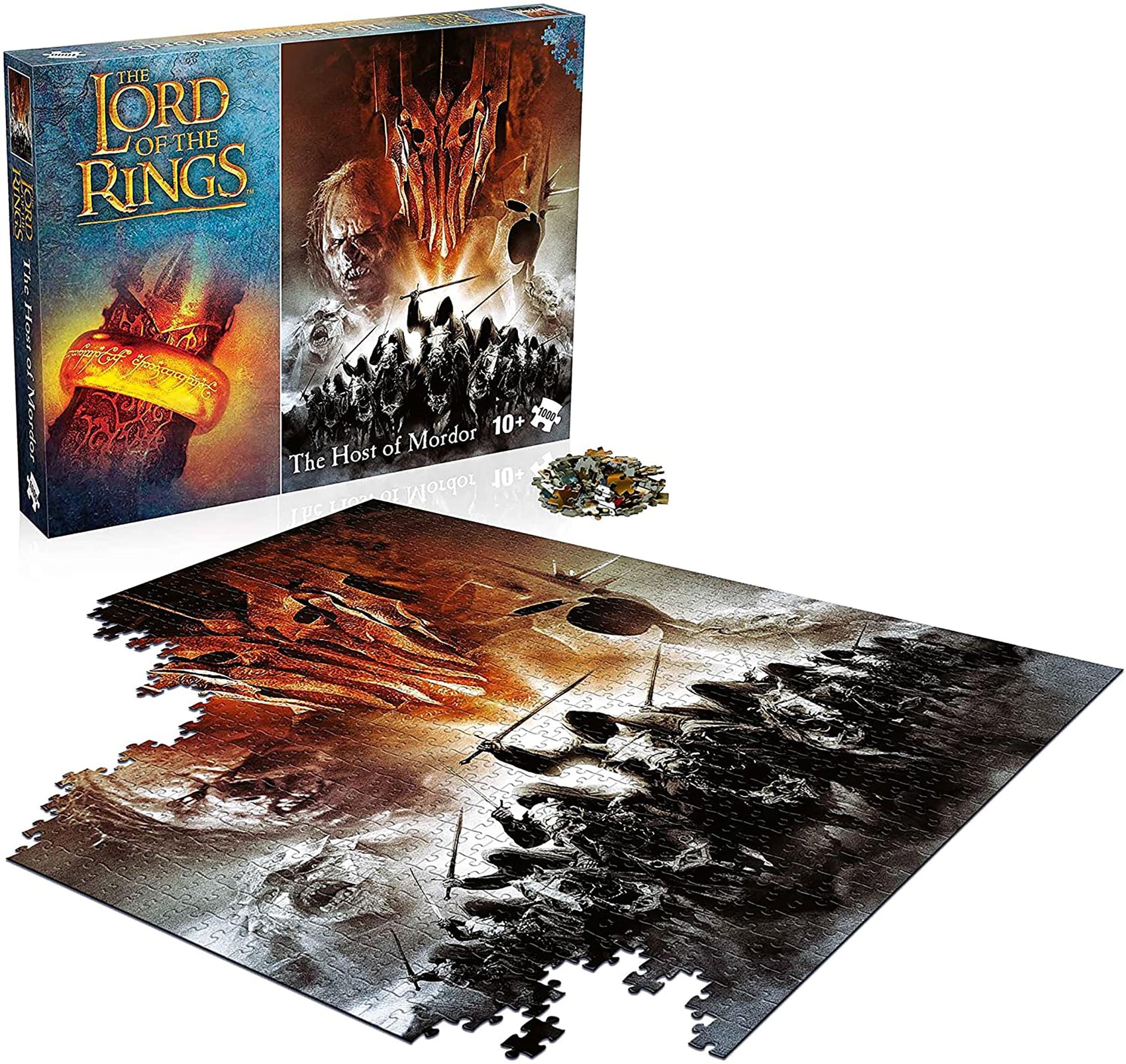 LOTR The Host of Mordor 1000 Piece Jigsaw Puzzle Free Shipping