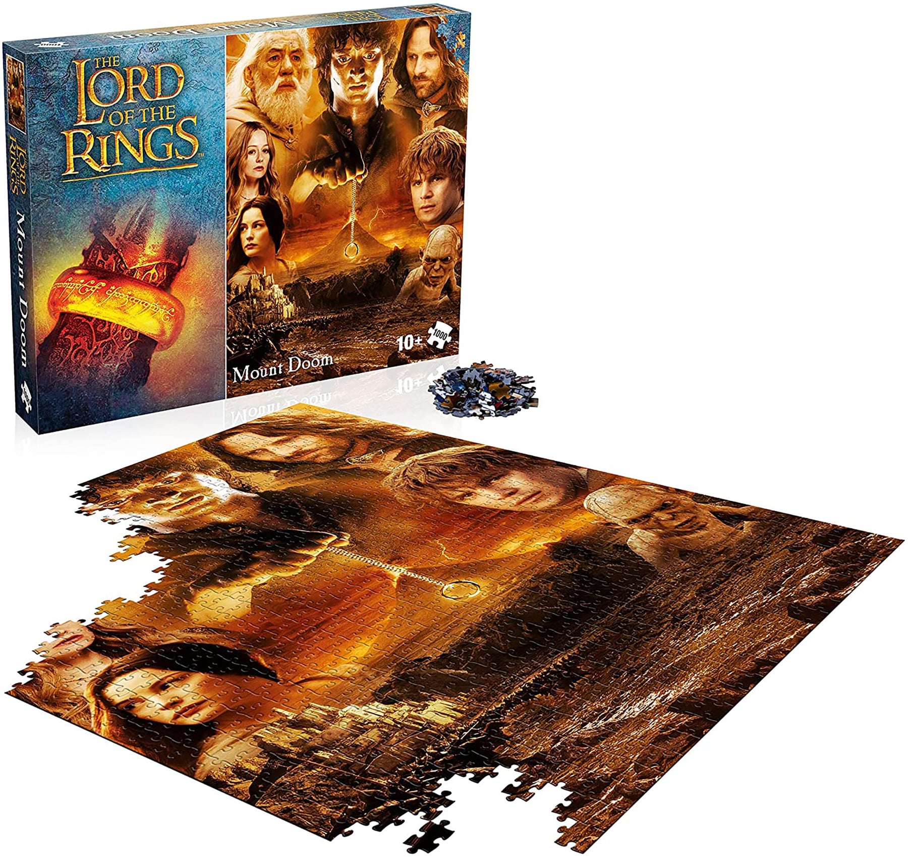 Lord of the Rings Mount Doom 1000 Piece Jigsaw Puzzle