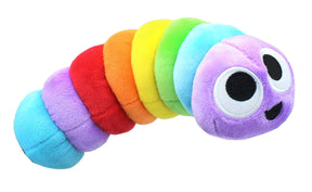 Slither.IO 8 Inch Bendable Plush | Rainbow