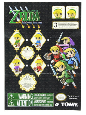 The Legend of Zelda Mystery Gacha Ball Link Mini Figure - One Random