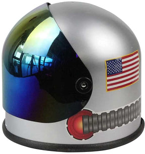 Silver Space Helmet Adult Costume Accessory | One Size