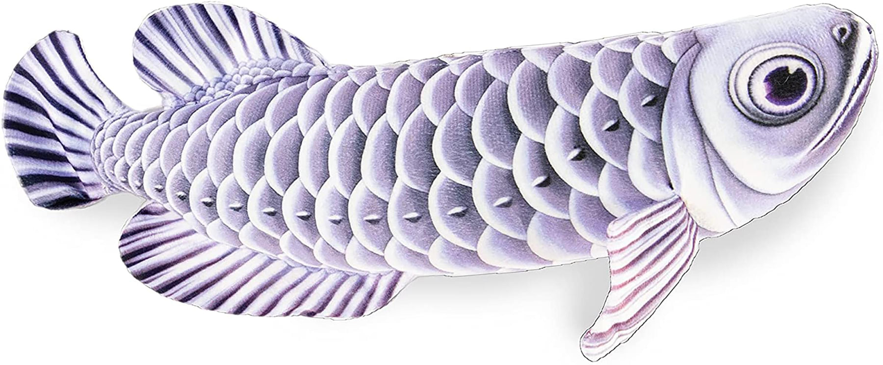 Real Planet Arowana Silver 16 Inch Realistic Soft Plush