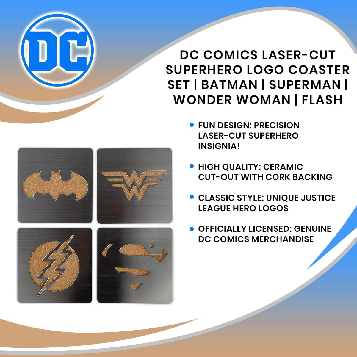 4pc. Laser Cut Star Wars Coasters