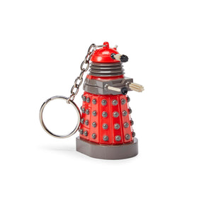 Doctor Who Red Dalek Keychain Flashlight