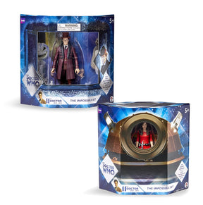 Doctor Who The Impossible Set w/ 11th Doctor & Oswin Oswald 5" Action Figures