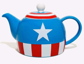 Marvel Captain America 36 Ounce Ceramic Teapot