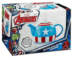 Marvel Captain America 36 Ounce Ceramic Teapot