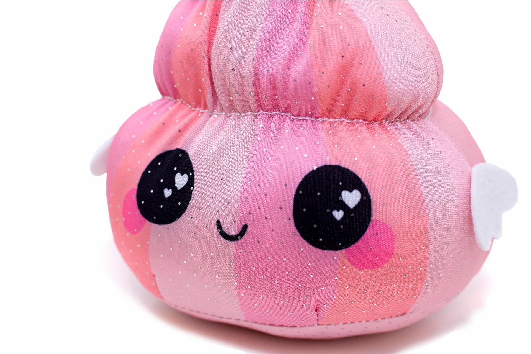 Glitter Galaxy 6-Inch Pink Poop Collectible Plush