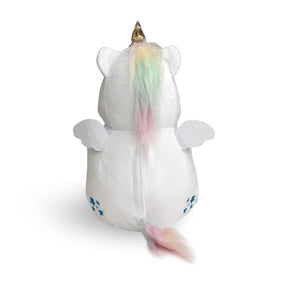 Glitter Galaxy 9 Inch Talk Back Unicorn Plush