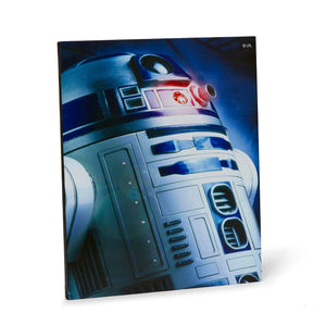 Star Wars Illuminated Canvas Art - 23.9”x19.9” - R2D2