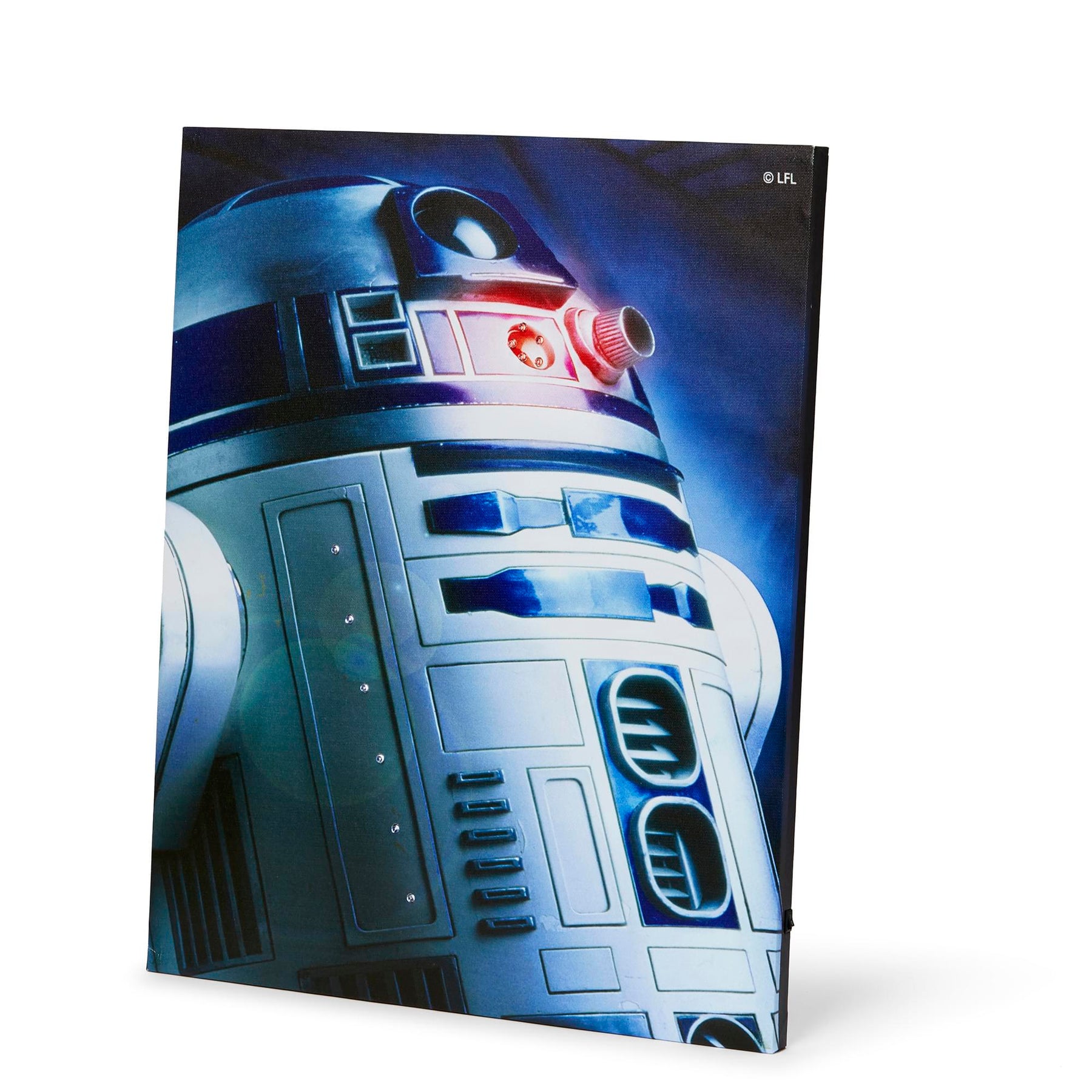 Star Wars Illuminated Canvas Art - 23.9”x19.9” - R2D2