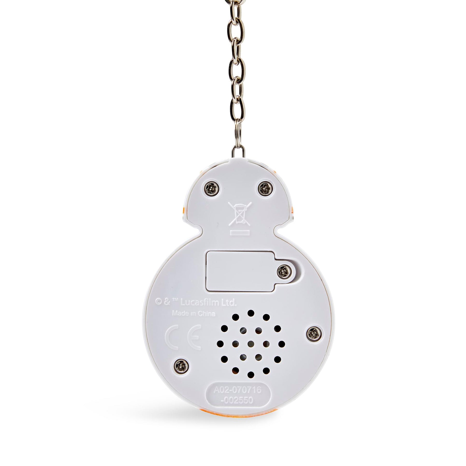 Official Star Wars Keychain with LED Lights and Sounds - BB-8