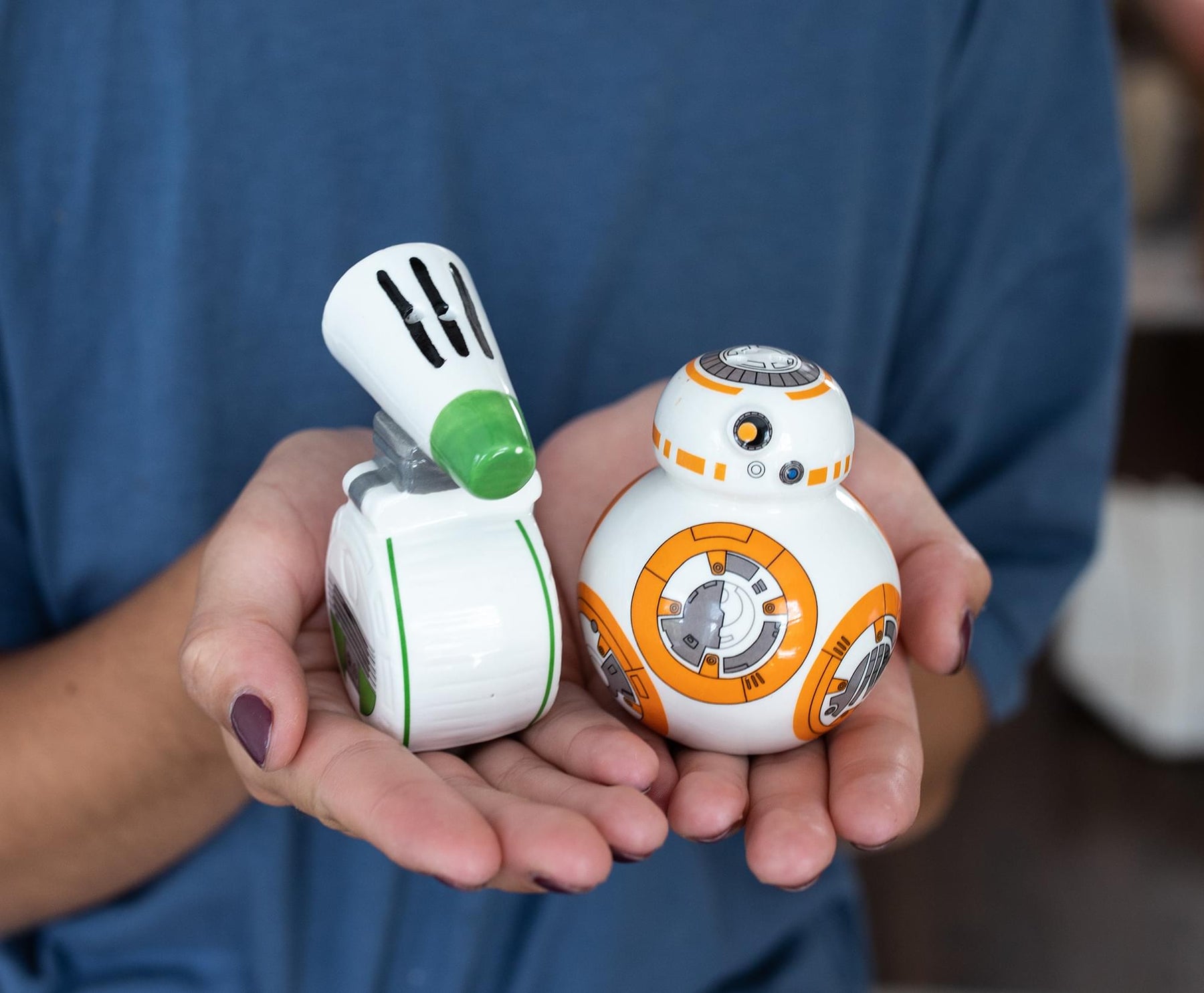 Star Wars BB-8 and D-O Ceramic Salt and Pepper Shakers | Set of 2