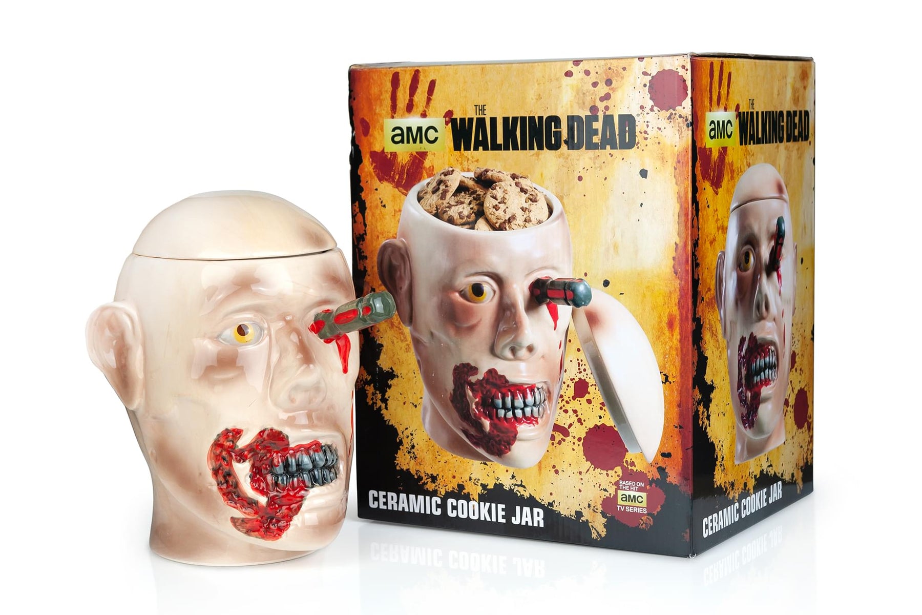 The Walking Dead Ceramic Cookie Jar - Featuring RV Walker