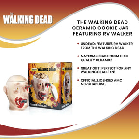 The Walking Dead Ceramic Cookie Jar - Featuring RV Walker