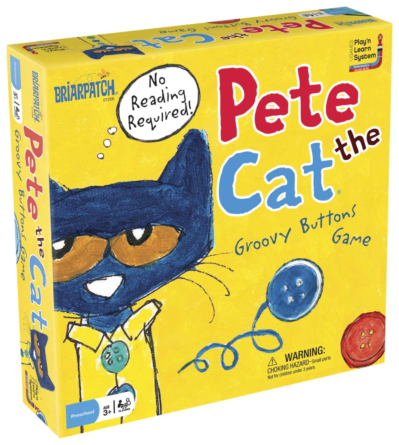 Pete the Cat Groovy Buttons Game | 2-4 Players