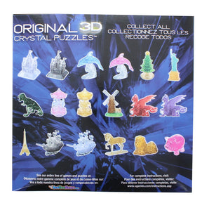 Blue Dragon 56 Piece 3D Crystal Jigsaw Puzzle