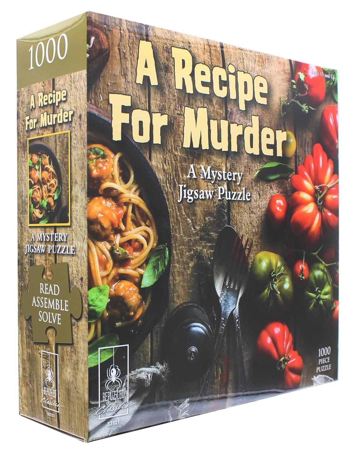 A Recipe for Murder 1000 Piece Mystery Jigsaw Puzzle