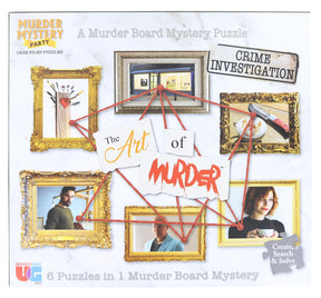 Murder Mystery Party Case File Murder Board Puzzle | The Art of Murder