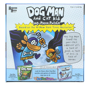 Dog Man and Cat Kid 100 Piece Lenticular Jigsaw Puzzle