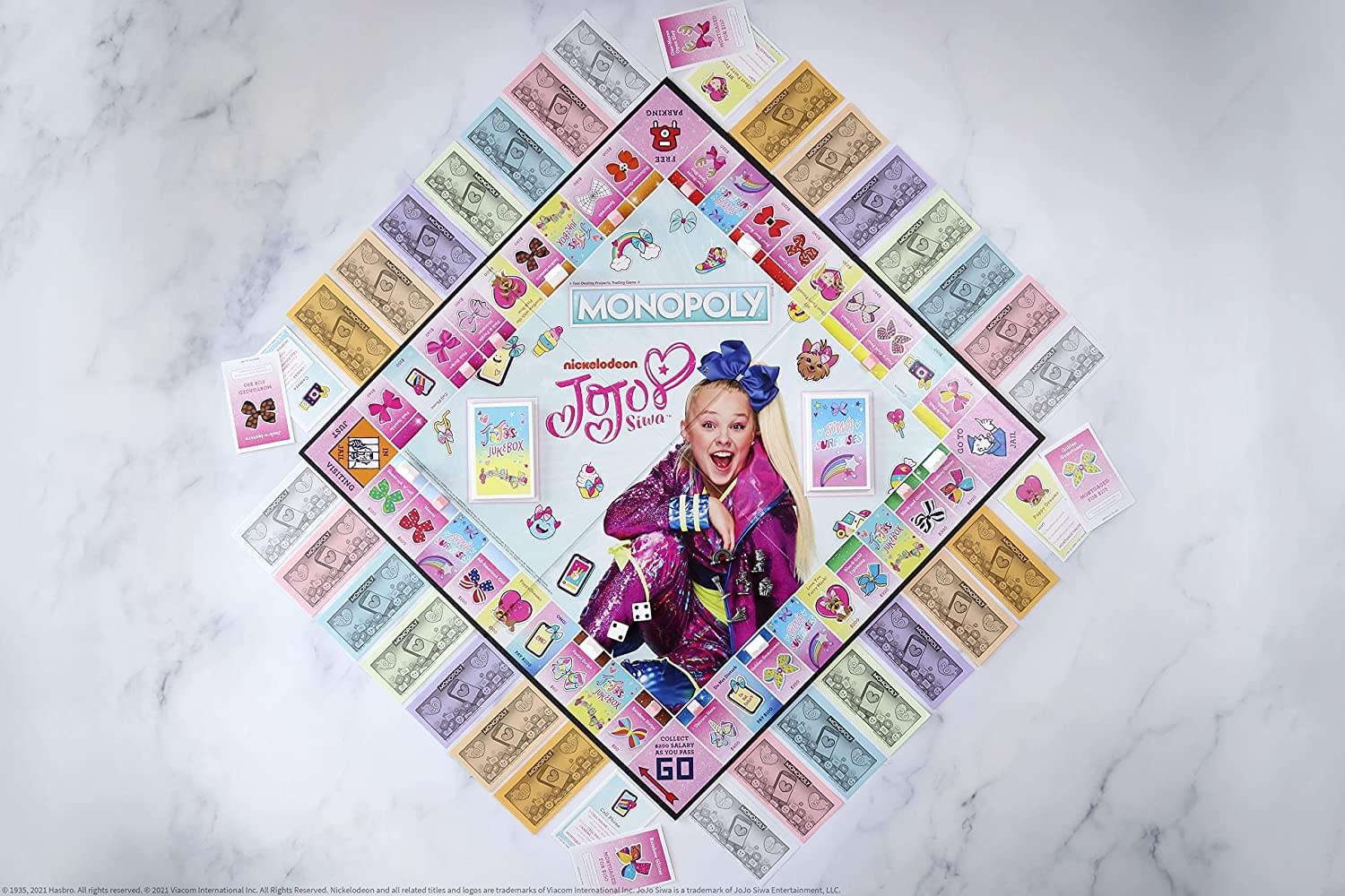 JoJo Siwa Monopoly Board Game