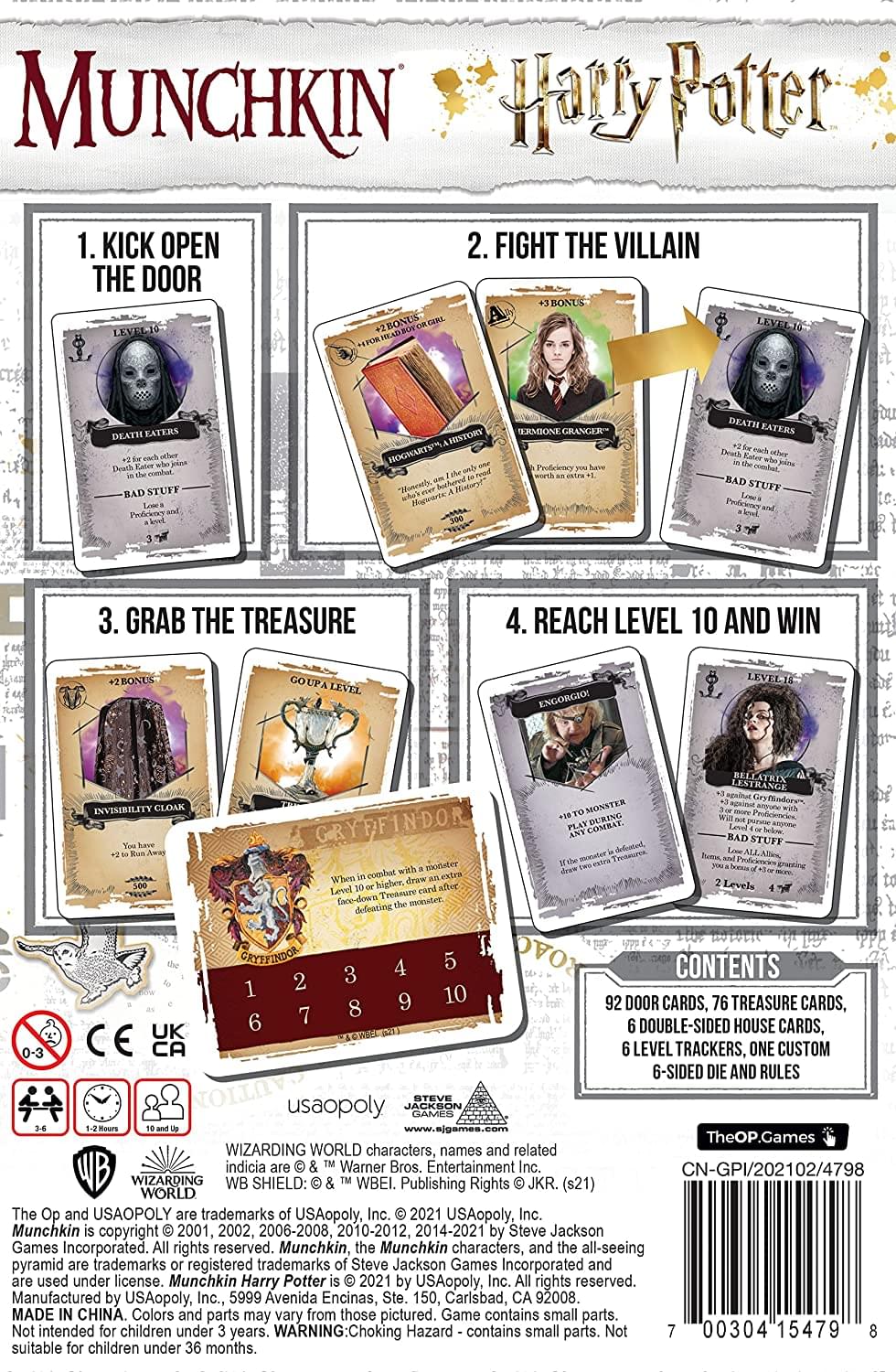 Harry Potter Munchkin Board Game