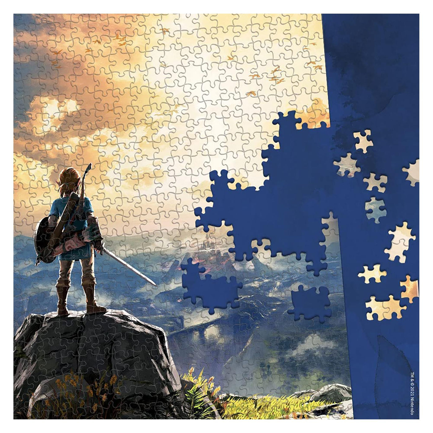 Zelda Breath of the Wild 1000 Piece Jigsaw Puzzle | Free Shipping