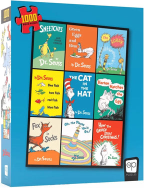 Dr. Seuss Books 1000 Piece Jigsaw Puzzle