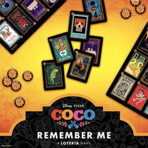 Coco Remember Me Loteria (English/Spanish Rules)