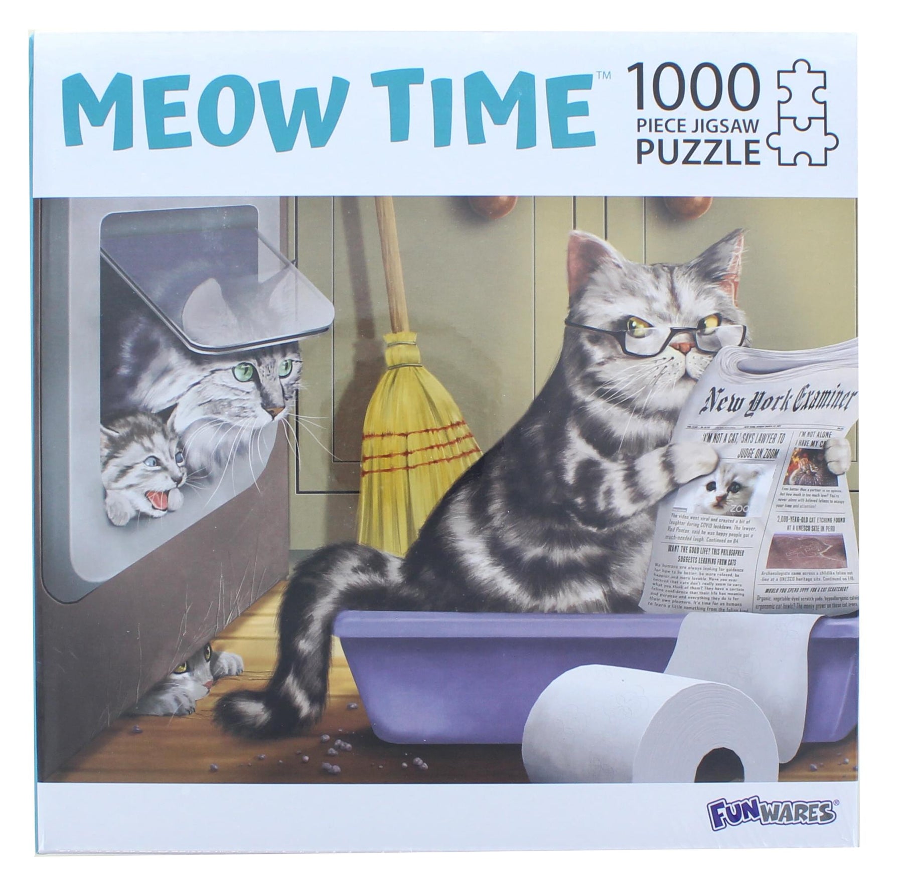 Meow Time 1000 Piece Jigsaw Puzzle