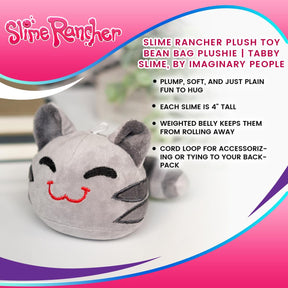 Slime Rancher Plush Toy Bean Bag Plushie | Tabby Slime, by Imaginary People