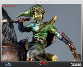 Zelda Link On Epona Exclusive Statue